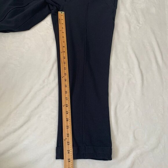 Lands' End starfish straight‎ leg pin tuck casual career crop length pants - Picture 12 of 12